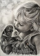 Graphitzeichnung