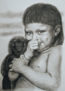 Graphitzeichnung