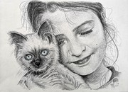 Graphitzeichnung