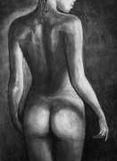 Acryl schwarz weiis